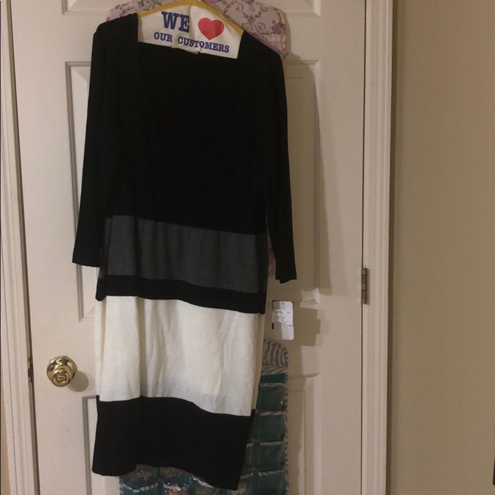 Super cute sweater dress!!